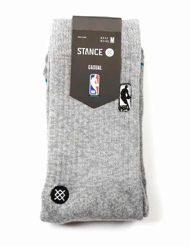 Logoman Staple Crew Socks - Grey