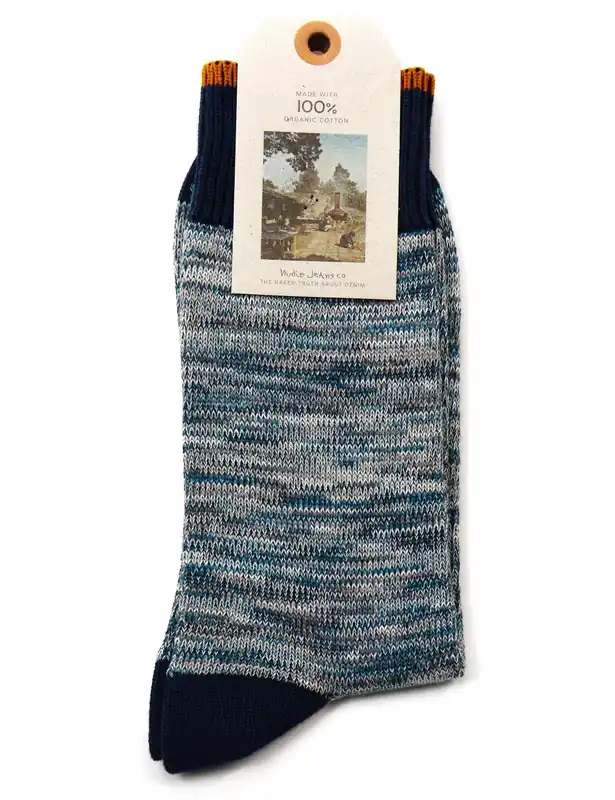 Rasmusson Multi Yarn Socks - Blue