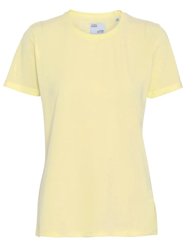Women's Classic Organic T-Shirt - Soft Yellow
