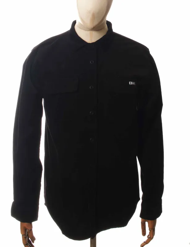 Woodsman Cord Shirt - Black