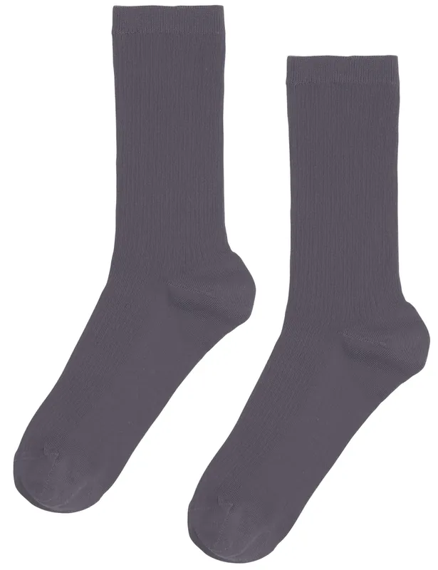 Women's Classic Organic Socks - Lava Grey