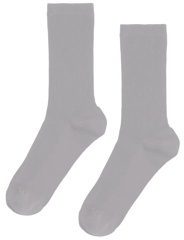 Women's Classic Organic Socks - Grey Heather