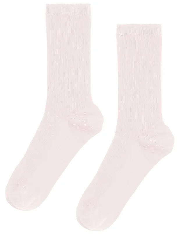 Women's Classic Organic Socks - Ivory White