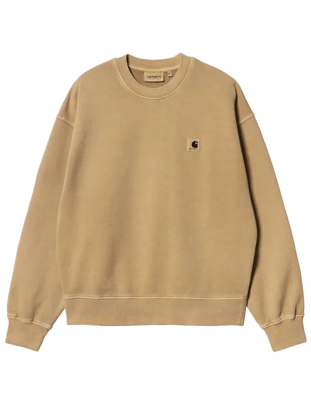 Women's Nelson Crew Sweatshirt - Dusty H Brown