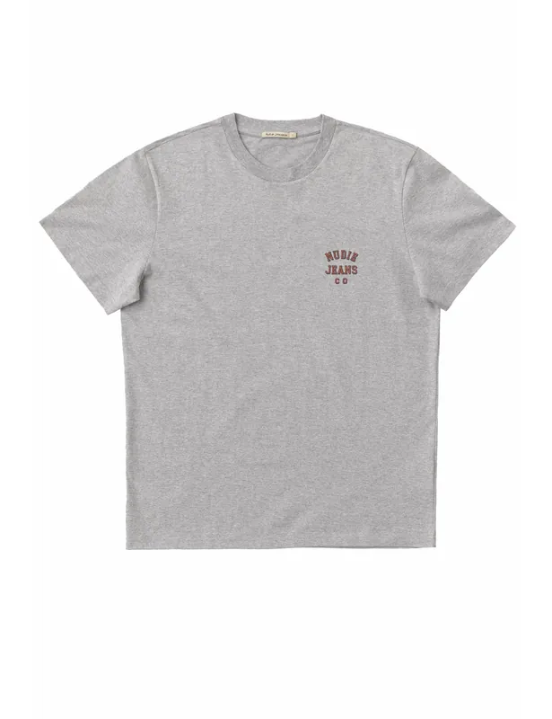 Roy Logo T-Shirt - Grey Melange
