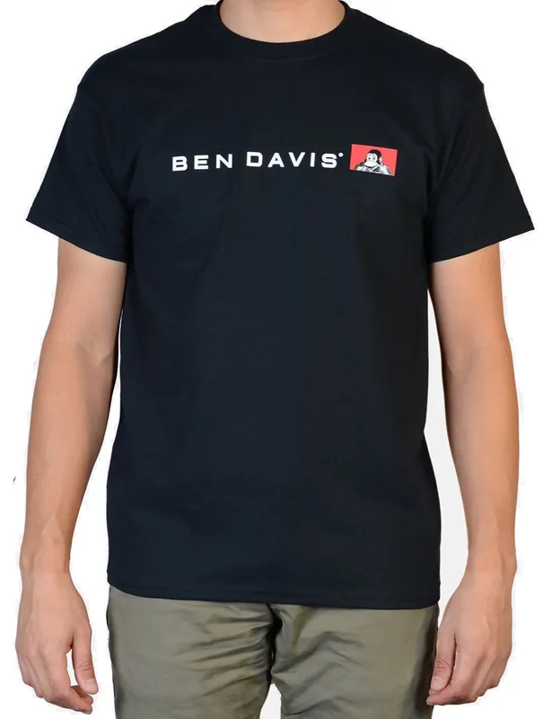 Flat Line Logo T-Shirt - Black