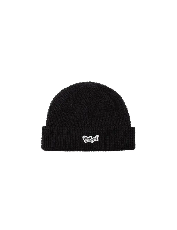 Scheider Beanie Hat - Black