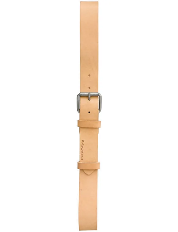 Pedersson Leather Belt - Natural