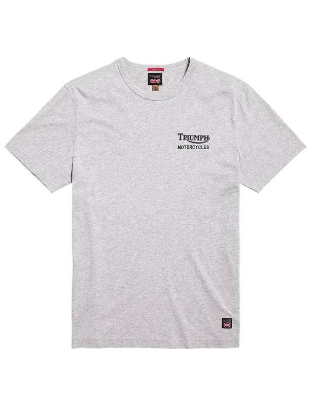 Adcote T-Shirt - Silver Marl