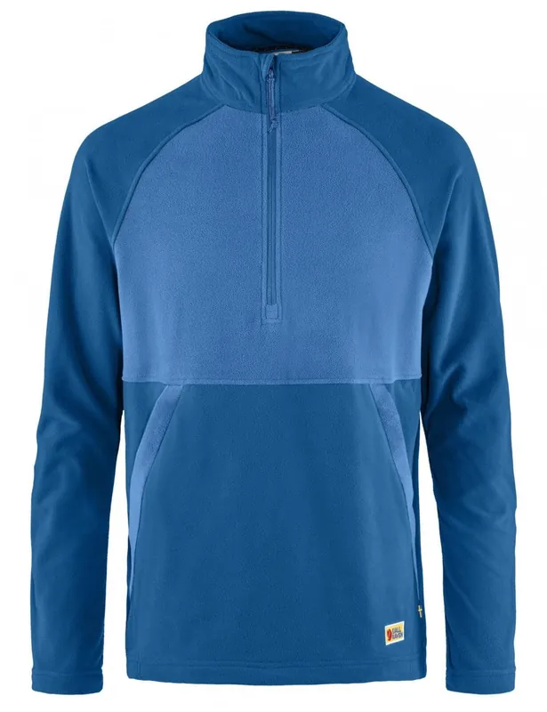Vardag Lite Half Zip Fleece - Alpine Blue-UN Blue