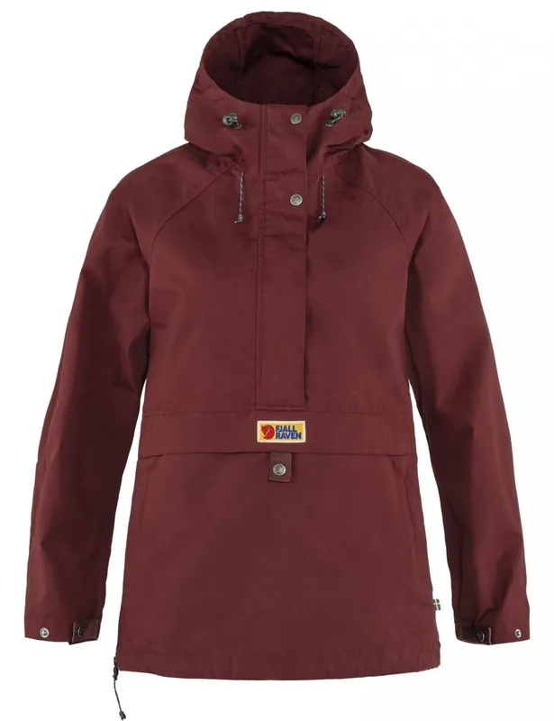 Women's Vardag Anorak - Bordeux Red