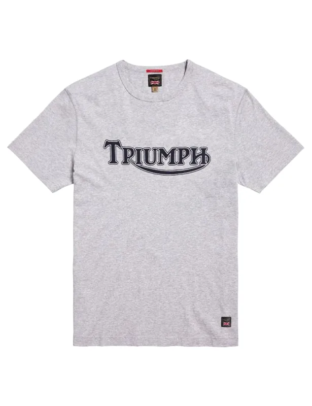 Fork Seal T-Shirt - Silver Marl