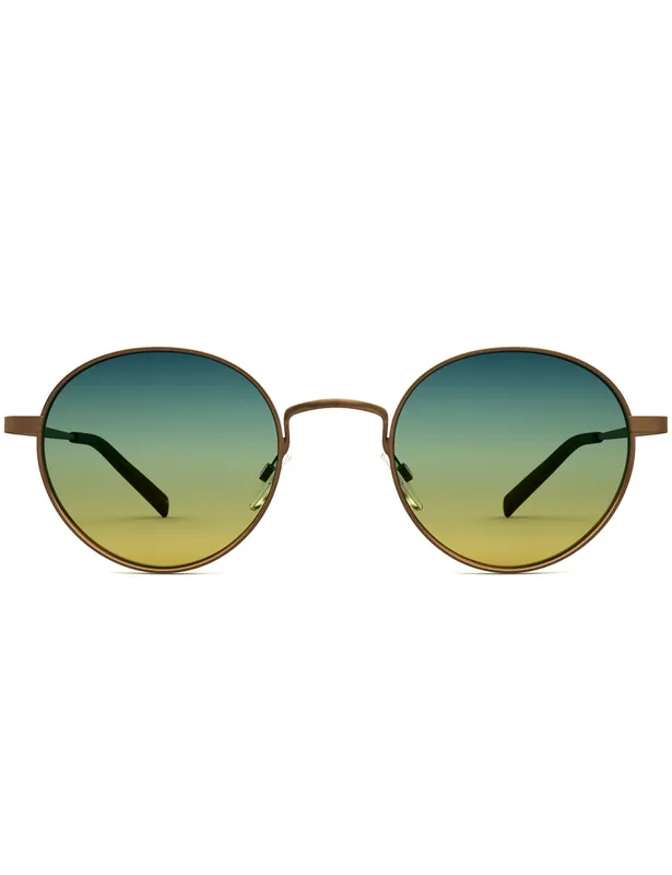 Billy Sunglasses - Gold/Tropic High