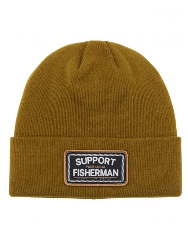 Davey Beanie Hat - Brown