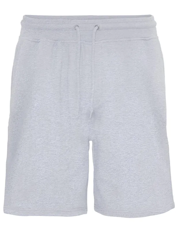 Organic Sweatshorts - Snow Melange