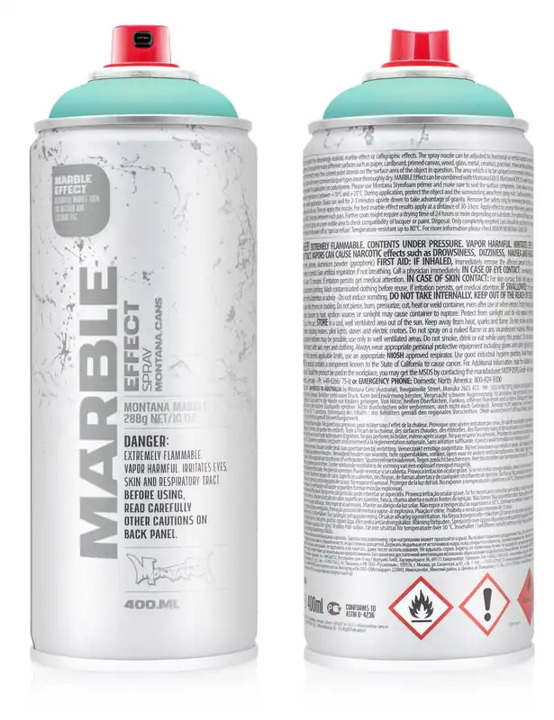 Marble Effect Spray Paint 400ml - Pastel Green EM6100