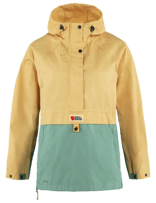 Women's Vardag Anorak - Mais Yellow-Aloe Green