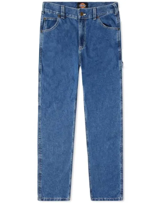 Garyville Carpenter Denim Trousers - Classic Blue