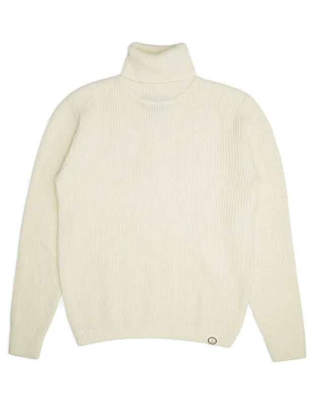Naval Roll Neck - Natural