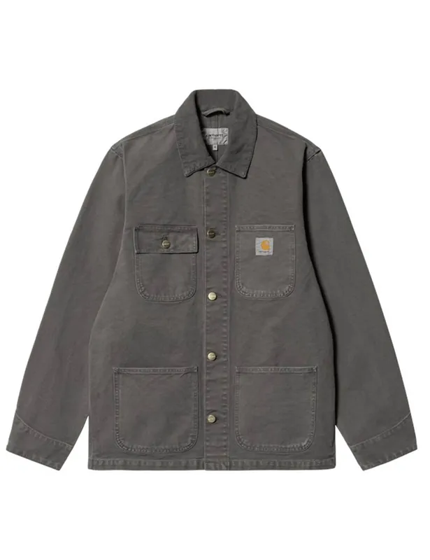 Michigan Coat - Black/Black Faded