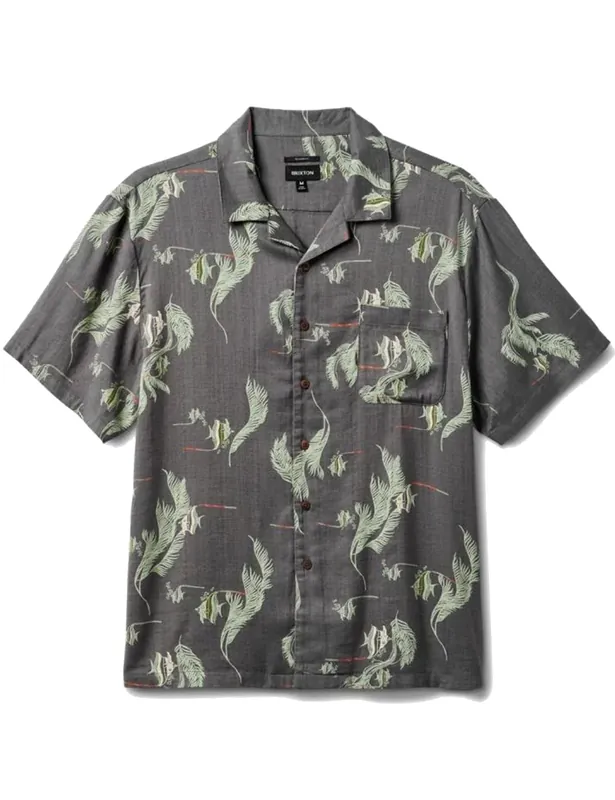 Bunker Slub Woven Shirt - Washed Sea/Black Foam