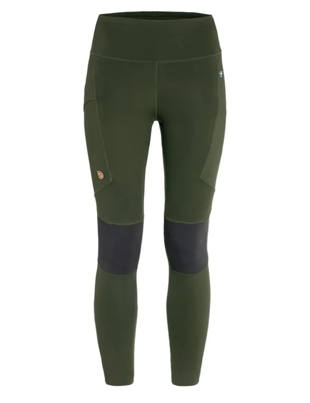 Women's Abisko Trekking Tights Pro - Deep Forest/Iron Grey