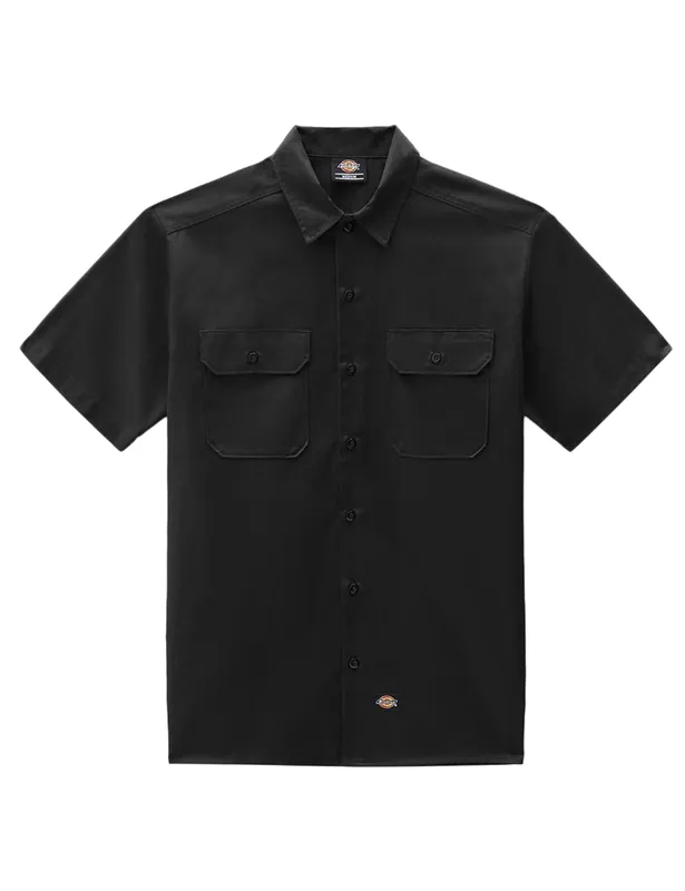 Work Shirt Short Sleeve - Black