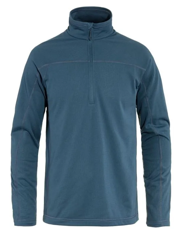 Abisko Lite Half Zip Fleece - Indigo Blue