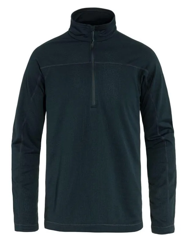 Abisko Lite Half Zip Fleece - Dark Navy