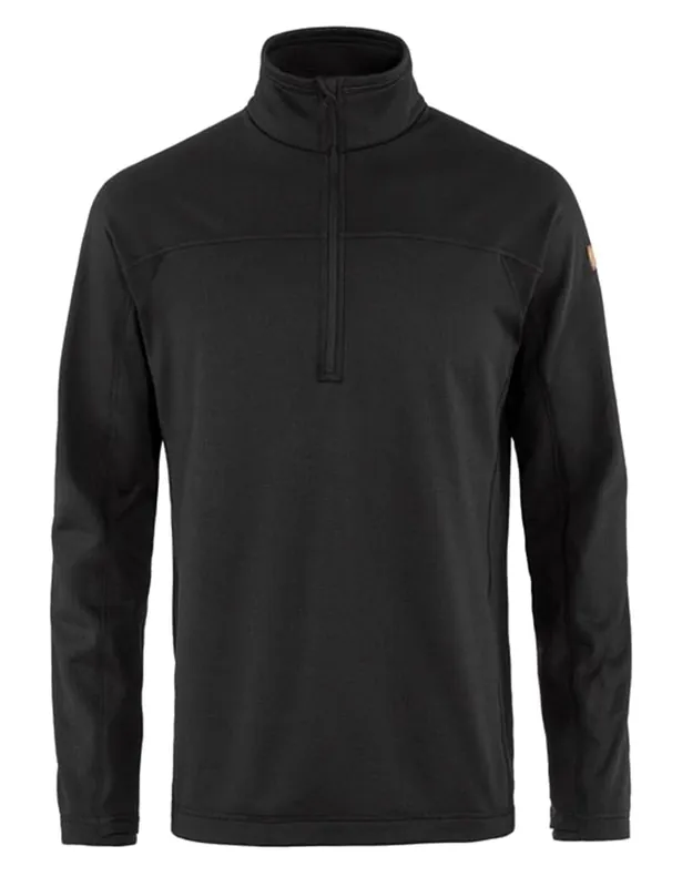 Abisko Lite Half Zip Fleece - Black