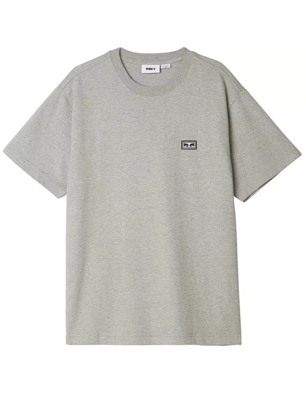 Established Works Eyes T-Shirt - Ash Grey