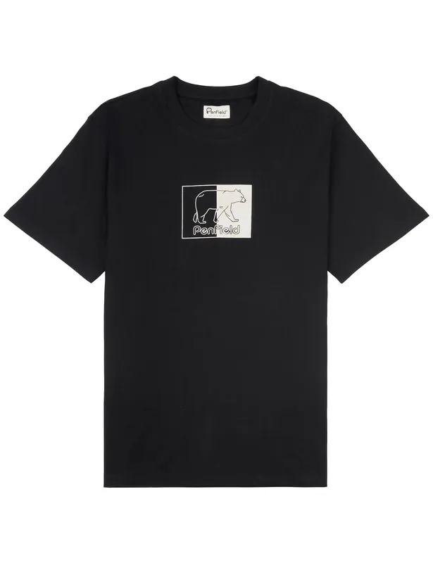 Inverted Bear T-Shirt - Black