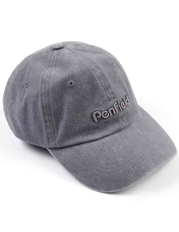 Washed Baseball Cap - Silver Gray