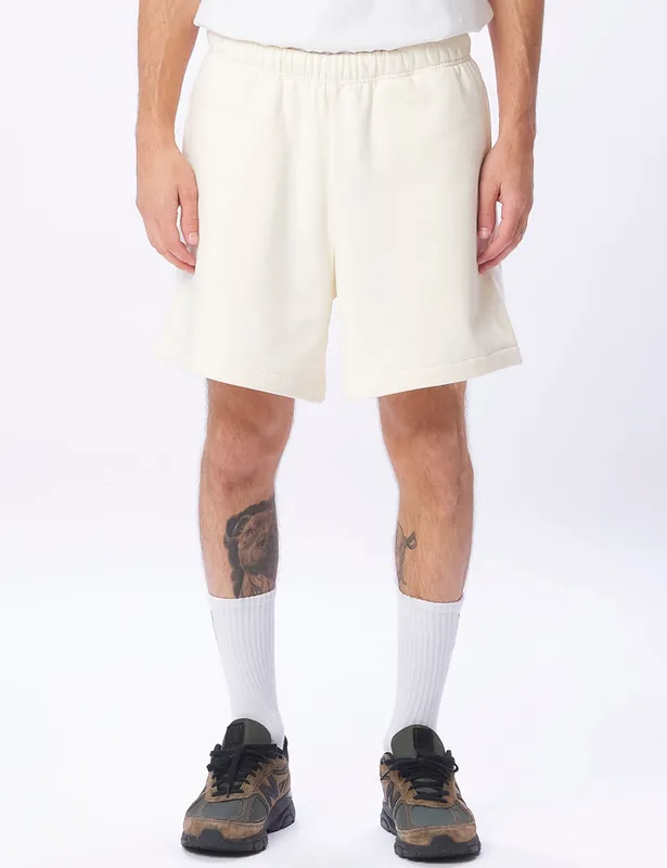 Established Works Eyes Sweat Shorts - Unbleached