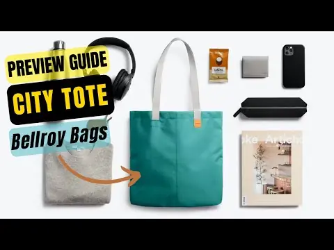 City 10L Tote Bag - Black