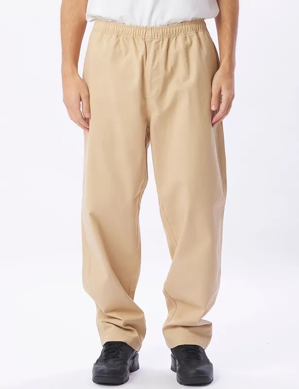 Easy Twill Pants - Irish Cream