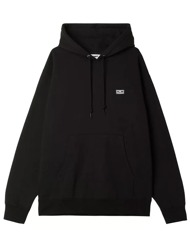 Established Works Eyes Hooded Sweat - Black