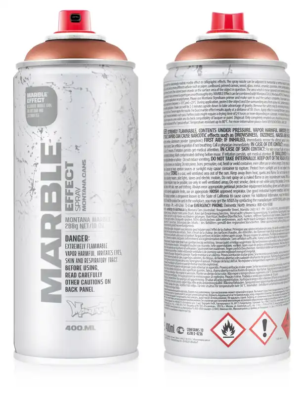 Marble Effect Spray Paint 400ml - Copper EMCOP