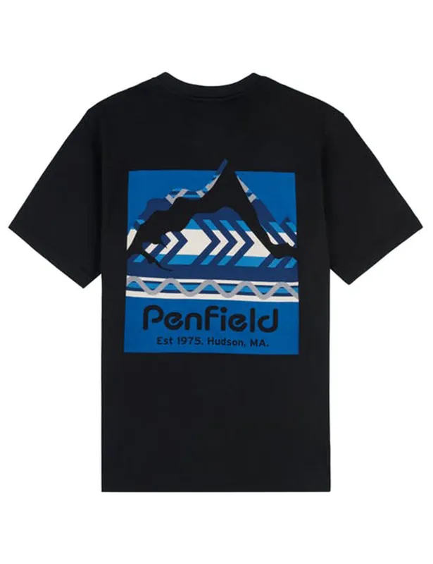 Mountain Filled T-Shirt - Black
