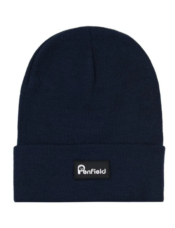 Bear Beanie Hat - Navy Blazer