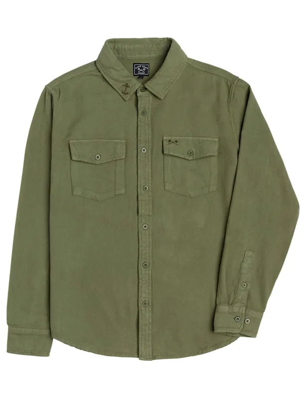 Go To Flannel Shirt - Green