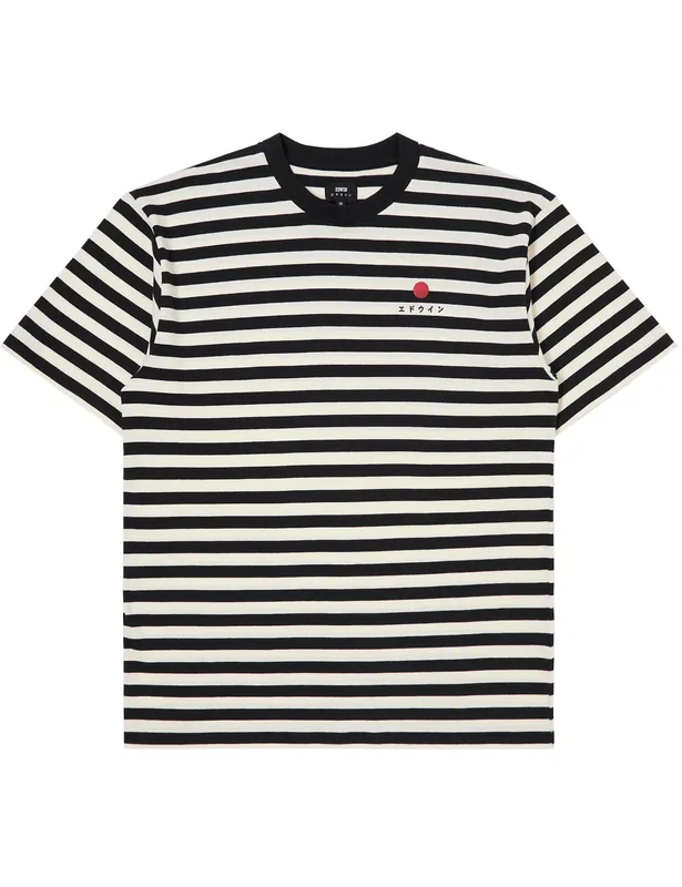 Basic Stripe T-Shirt - Black/White