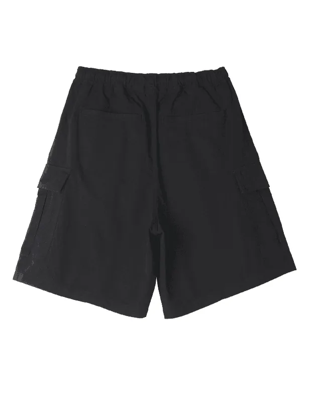 Easy Ripstop Cargo Shorts - Black