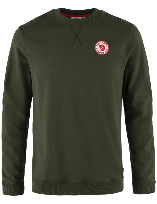 1960 Logo Badge Crew Sweat - Deep Forest