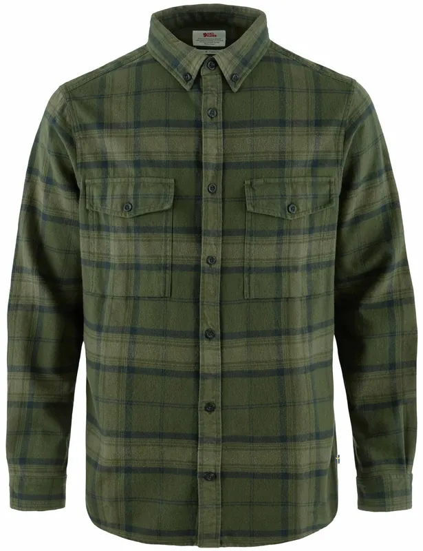 Ovik Twill Shirt - Deep Forest/Green