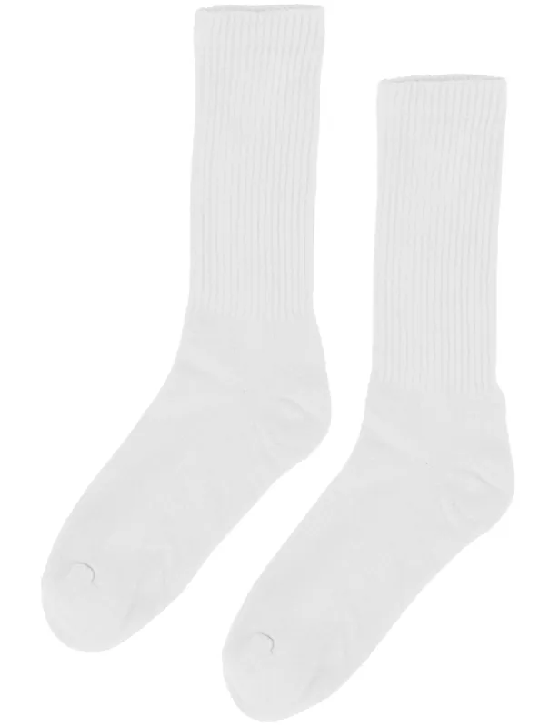 Organic Active Socks - Optical White