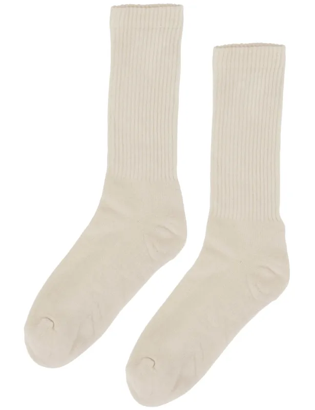 Women's Organic Active Socks - Ivory White