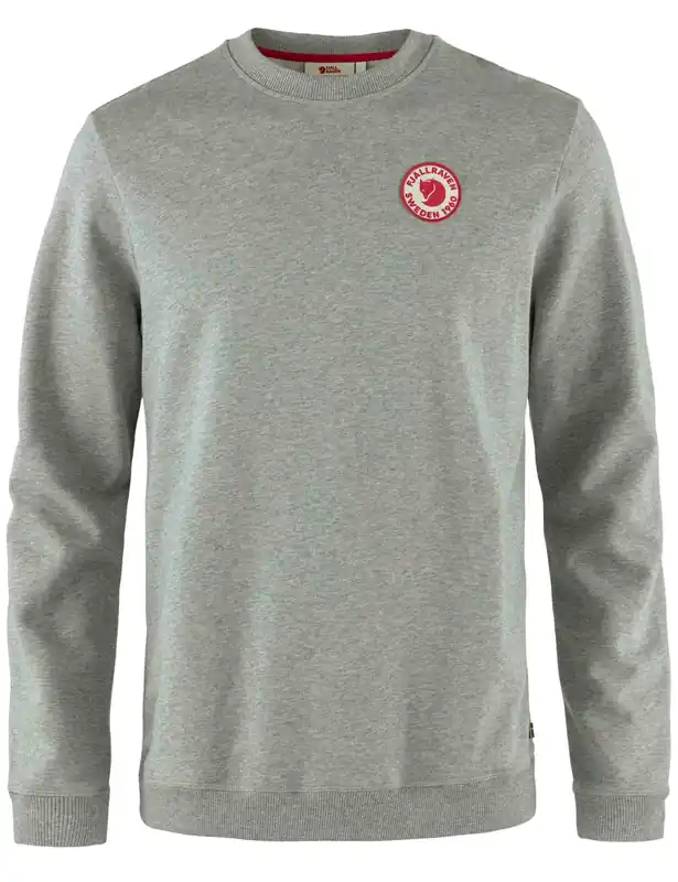 1960 Logo Badge Crew Sweat - Grey Melange