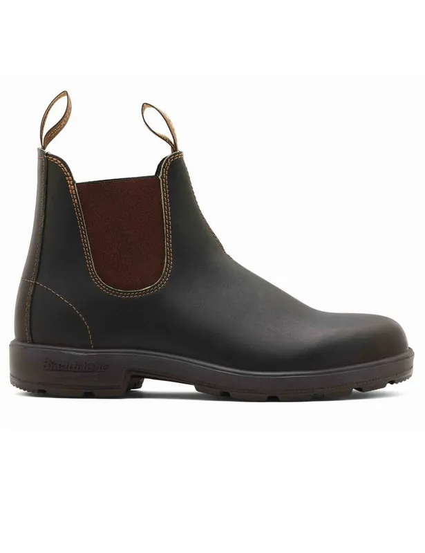 Women's 500 Originals Leather Chelsea Boots - Stout Brown