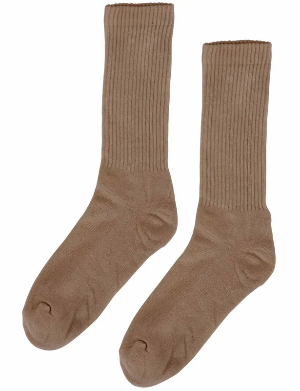 Women's Organic Active Socks - Warm Taupe